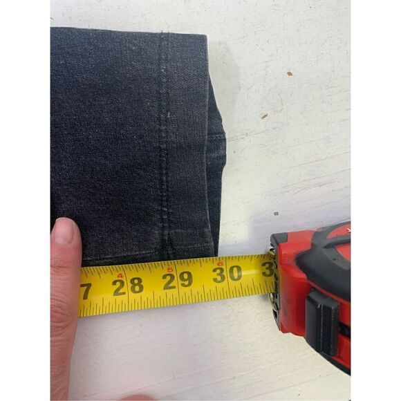 Vince Black Denim Skinny Stretchy Pants Size XS - Picture 11 of 11